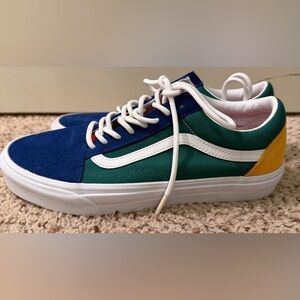 NWOB Vans Yacht Club Suede and Canvas Old School Sneakers, M9/W10.5